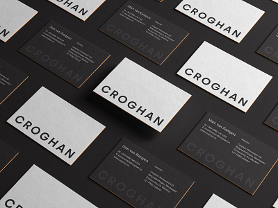 Croghan brand design brand identity branding branding agency branding design branding design agency branding identity business card business card design business cards design design agency graphic design identity logo logo designer logodesign logotype typography visual identity