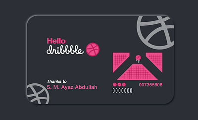 Hello Dribbble UwU cool design dribbble player hello hello dribbble invitation nokia nostalgia thanks