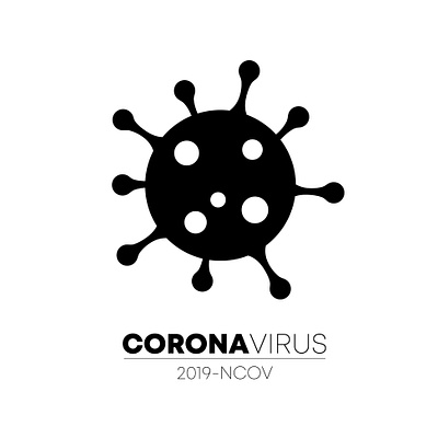 coronavirus logo coronavirus flat icon icon logo pandemic virus