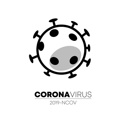 coronavirus concept coronavirus icon logo ncov1019 virus