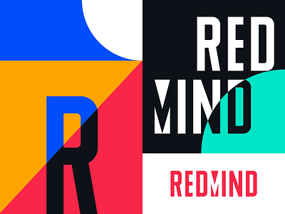 Redmind Logo Animation animation brand design brand identity branding design design studio graphic design identity design logo logo animation logo design motion design motion graphics negative space typography ui animation user experience web wordmark wordmark logo