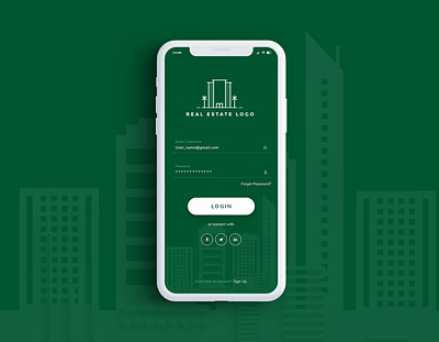 Login Screen login login screen realestate