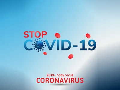 Vector Graphic Stop Covid - 19 The Whole World alert bacterium coronavirus covid 19 danger disease earth epidemic flu illness infection isolated mask medical medicine outbreak pneumonia quarantine