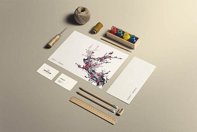 Free Art Craft Stationery Mockup design free mockup freebie freebies mockup mockup design mockup psd mockups photoshop psd