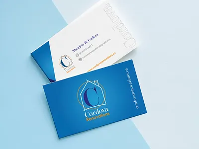 Cordova Renovations Brand branding logo website