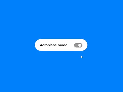 Aeroplane mode microinteraction adobexd animated gif button states button ui interaction animation interactiondesign micro interaction microinteraction microinteractions motion design uianimation uxanimation uxmotion