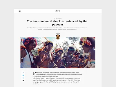 Daily UI Challenge #035 - Blog Post blog post daily ui daily ui 35 daily ui challenge ui ui design