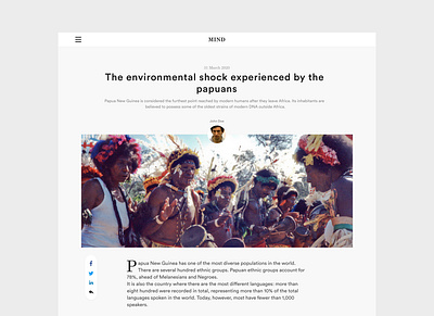 Daily UI Challenge #035 - Blog Post blog post daily ui daily ui 35 daily ui challenge ui ui design