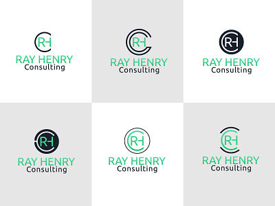 Ray Henry Consulting Logo Design consulting consulting logo creative design solution creative logo iconic logo logo design minimalist logo ray henry ray henry logo sans serif font training logo vinustudios workshops logo