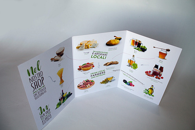 Trifold Brochure beverage design brochure design flyer food food and drink graphic design graphicdesign impaginazione layout trifold trifold brochure