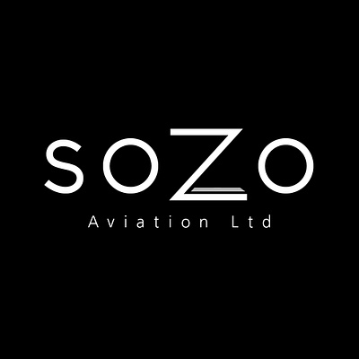 Sozo Aviation clothing logo design logo design branding stationary design website design