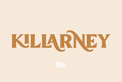 Killarney - Display Font advertising art bold bold font bold fonts branding brush calligraphy creative fonts design display font display fonts elegant fonts font logo luxury fonts modern calligraphy modern fonts professional typography