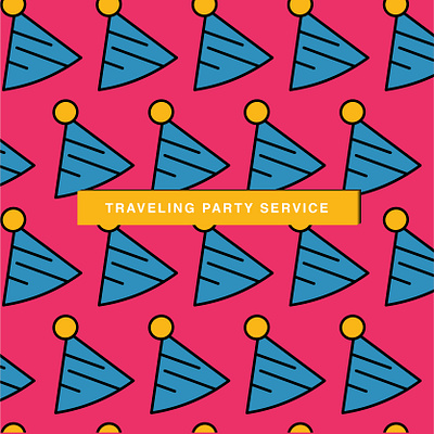 Miss NYC Party Background brand identity branding colorful design freelancer identity design illustrator new york new york city nyc pattern pattern design