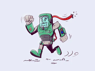 Space Soldier artist character colors drawing fantasy illustration illustrator soldier space