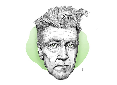 David Lynch art david lynch denton design digital art digital illustration drawing illustration illustration art natedentondesign.com