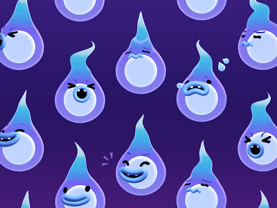 wisp is the best npc 👻 (free wallpaper!) 3d acnh animal crossing background c4d cinema 4d games ghost illustration phone video games wallpaper