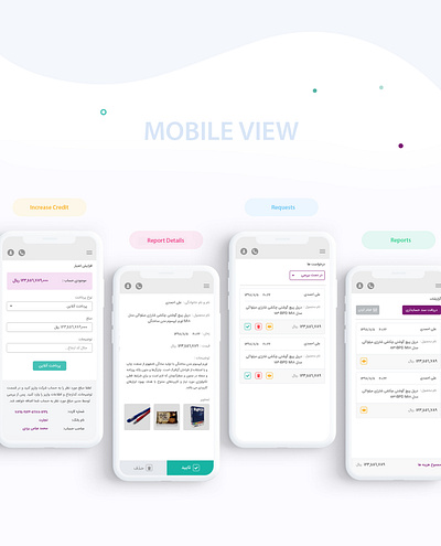 Finance App aplication app app workflow branding clean interface insurance color design finance fintech illustration mobile app payroll pruple ui ui ux design user experience