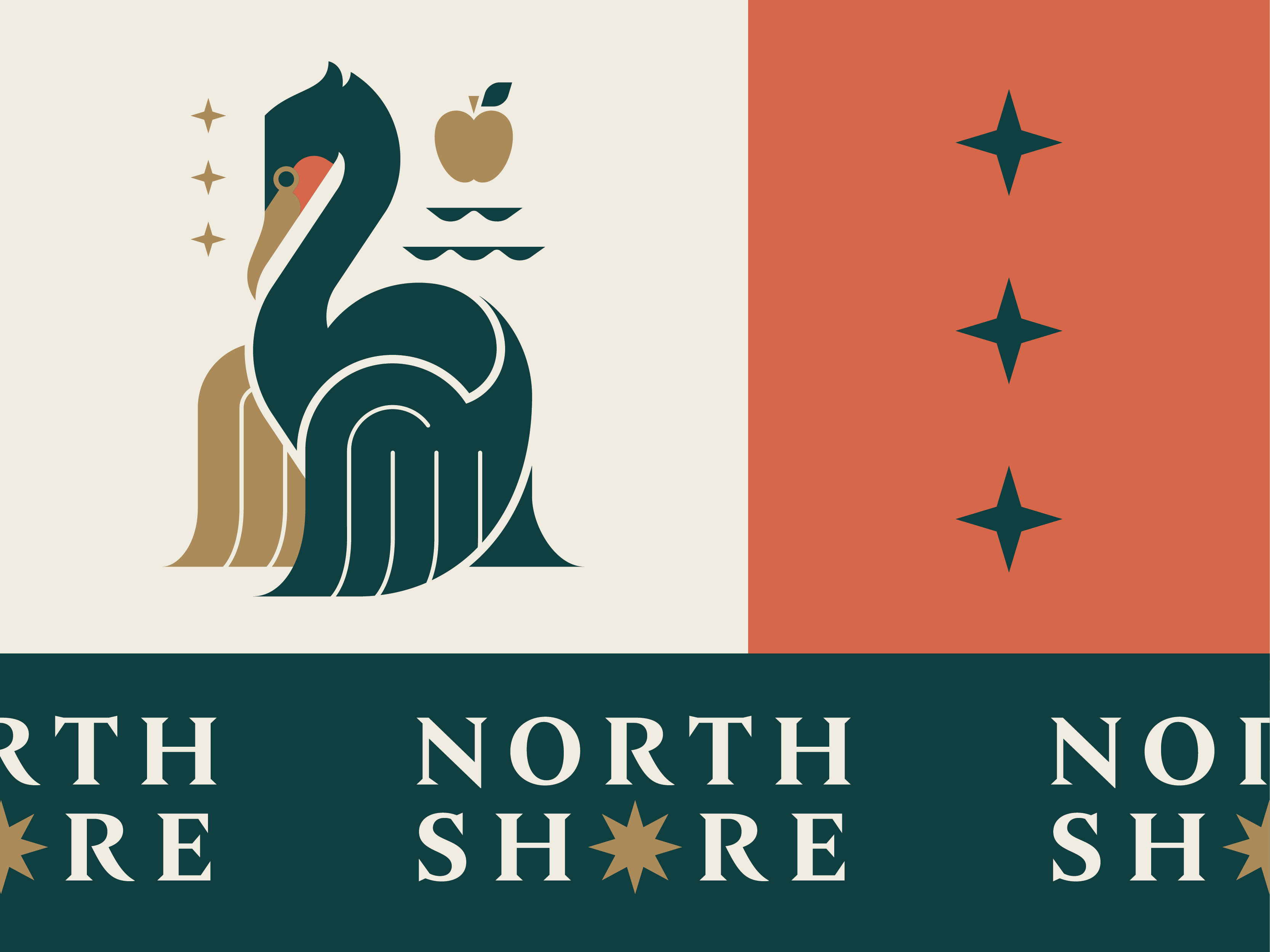 Example of North Shore Cider Logo