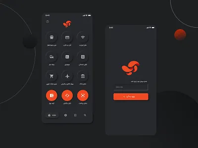 Asan Pardakht-Dark Them adobe xd app app design asan pardakht asan pardakht redesign best desgin dark mode dark theme neumorphic neumorphic design redesign ui ux