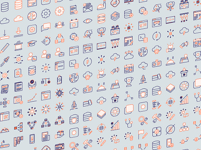 Yugabyte icons 2020 branding design icon set icons icons pack illustration ui user experience user interface ux web design website