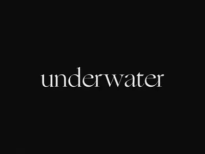 Underwater Brand Development branding design logo real estate sabbath wordmark
