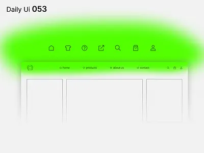 Daily UI 053 - Header Navigation colors daily 100 challenge daily ui dailyui dailyui053 design gradient header header navigation icon icon set menu menubar navbar navigation shopping ui ui design uidesign ux