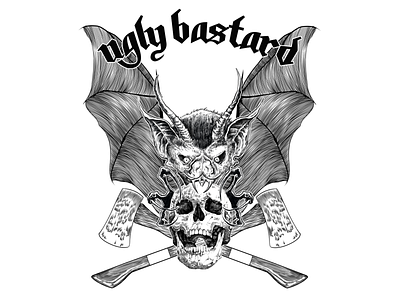 Ugly bastard illustration