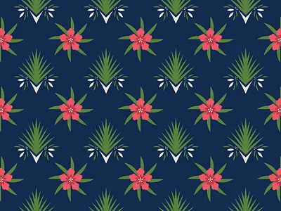 Flower Pattern branding design flower icon illustration pattern vector