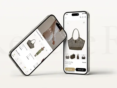 Trendy Resale App UI – Shop, Sell & Discover Fashion appconcept application design catalog page ecommerce ecommerce design fashionapp light design marketplace marketplace design marketplace ui minimaldesign mobileappdesign product page design productpage resaleapp shoppingapp