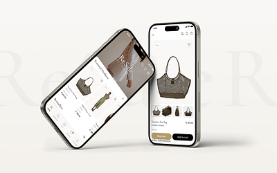 Trendy Resale App UI – Shop, Sell & Discover Fashion appconcept application design catalog page ecommerce ecommerce design fashionapp light design marketplace marketplace design marketplace ui minimaldesign mobileappdesign product page design productpage resaleapp shoppingapp