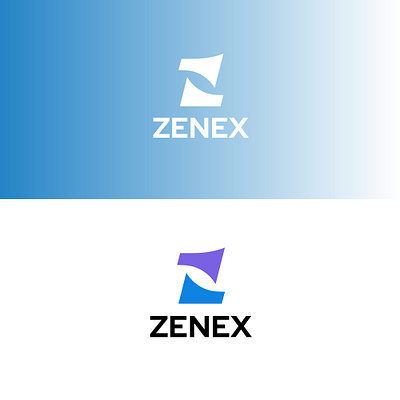 This is my latest Random project for the ZENEX-Logo design 3d animation branding design desiner graphic design icon logo logo design logo idea logo maker logo vector ui