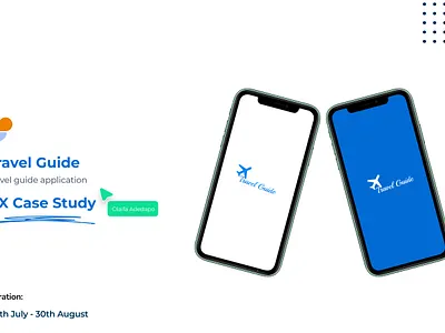 Case Study - Travel Guide branding ui