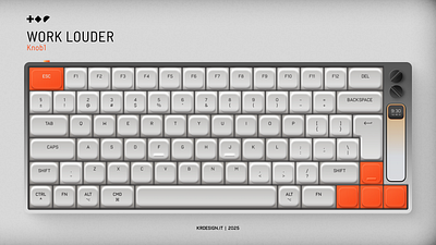 Work Louder Knob1 - Figma figma illustration keyboard worklouder