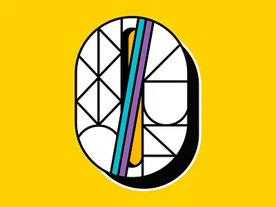 36 Days of type - ZERO 36dayoftype design illustration illustrator lettering art line line icon type typedesign vector zero