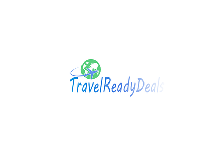 Travelreadydeals logo brand logo branding design logo typography vector website