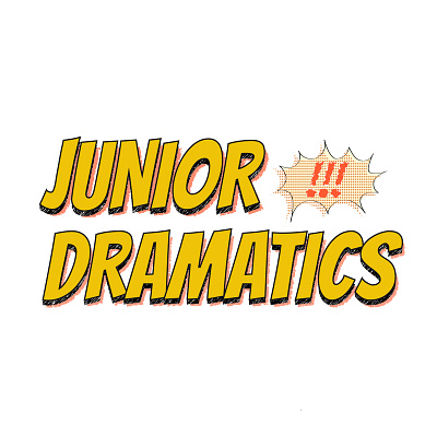 Junior Dramatics Logo Mock-Up 2 branding design logo typography vector