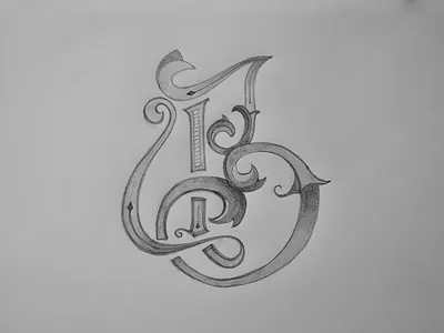 Personal Project B 10/10 handmade lettering letters pencil