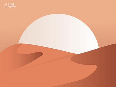 Desert Landscape Minimalist