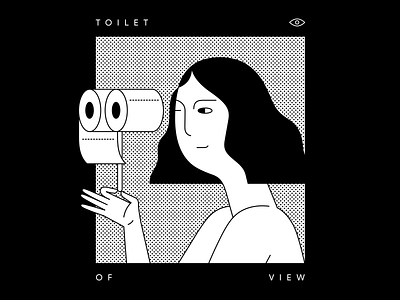 Toilet of View corona coronavirus covid covid 19 covid 19 covid19 crisis illustration illustration art illustration design illustration digital illustrations toilet toilet paper toiletpaper toilets