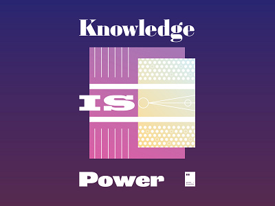 Knowledge is power art artwork dailyposter inspiration minimalism motivation motivationalquote mug notebook poster posteraday posterdesign print printdesign prints quote quoteoftheday totebag tshirt wallpaper