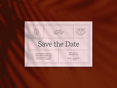 Save the Date card savethedate wedding wedding card