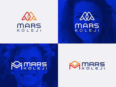 MARS School Logo PART-1 brand design branding design flat icon identity logo logo design logos logotype minimal type