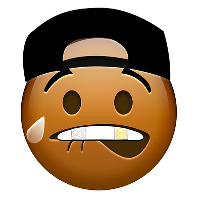 Fuxkboy emoji african american emoji graphic design illustration