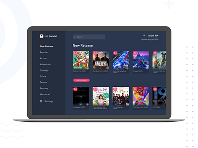 TV App design tvapp ui