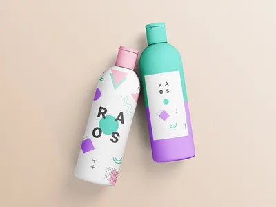 RAOS_Cosmetics brand design brand identity branding care concept corona coronavirus cosmetic cosmic design logo minimal motion design package design packaging stay home ui ux vector watch