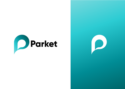 Parket adobe illustrator branding clean design flat icon logo minimal type vector