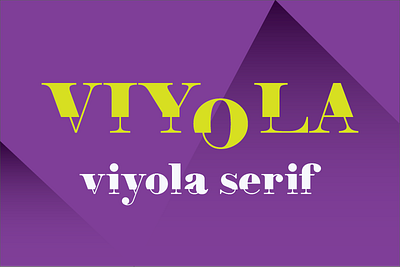 Viyola serif viyola viyola