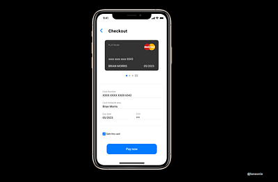 Credit Card Checkout 100daychallenge challenge dailyui dailyui 002 design dribbble figma ui