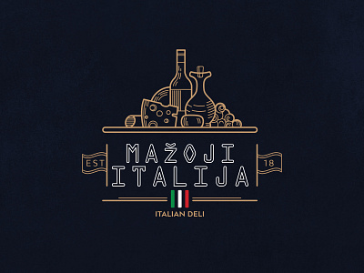 Mažoji Italija (Little Italy) cheese food foodie italian italian food italy market olive restaurant wine winery