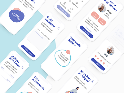 Mobile app for seniors app elderly mobile app older people ui ui design ux ux design young people